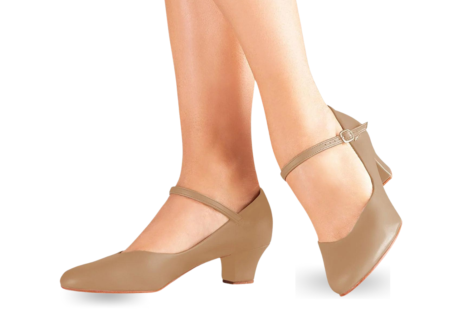 SO DANCA-CH50 WOMEN CELINE 1.5" HEEL LEATHER SOLE CHARACTER SHOE