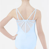 WEAR MOI CAPRICE GIRLS MESH BACK CAMISOLE LEOTARD