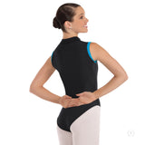 EUROTARD 44518 LADIES FULL BACK ZIPPER FRONT TANK LEOTARD