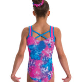 MOTIONWEAR 1227 WIDE STRAP X BACK LEOTARD