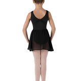 BLOCH CR5110 GIRLS BARRE MOCK WRAP BALLET SKIRT