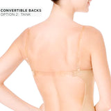 BODY WRAPPERS 285 WOMEN PADDED BUST VERSATILE HALTER/TANK LEOTARD