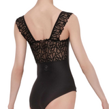 WEAR MOI SWEETPEA WOMEN MICROFIBER ELASTANE STRETCH TULLE TANK LEOTARD