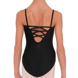WEAR MOI ANGELIQUE GIRLS CLASSIC PINCH UNADORNED FRONT CAMISOLE LEOTARD