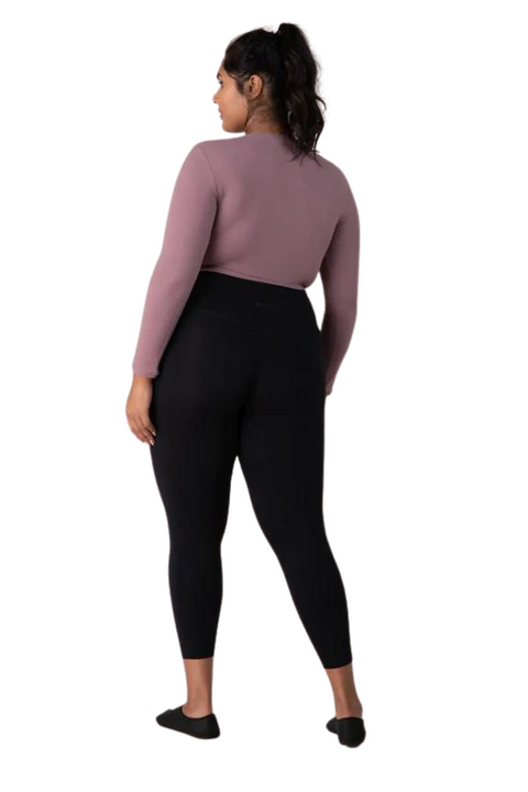 BLOCH TCO1701 WOMEN EVERHOLD 7/8 HIGH WAISTED LEGGING