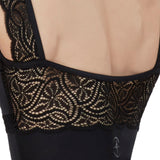 WEAR MOI ERINE GIRLS SCALLOPED TRIM TANK LEOTARD