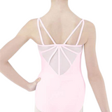 WEAR MOI CAPRICE GIRLS MESH BACK CAMISOLE LEOTARD