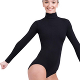 CAPEZIO TB41 ADULT TURTLENECK LONG SLEEVE LEOTARD