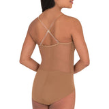 BODY WRAPPERS 296 WOMEN CAMISOLE CONVERTIBLE BODY SHORT LEOTARD