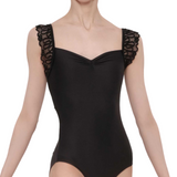 WEAR MOI SWEETPEA WOMEN MICROFIBER ELASTANE STRETCH TULLE TANK LEOTARD