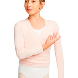CAPEZIO CK10949C GIRLS QUINTESSENTIAL WRAP SWEATER