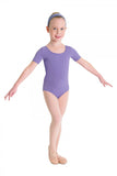 BLOCH CL5402 BALLET GIRL'S SHORT SLEEVE LEOTARD