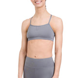 CAPEZIO WOMEN TECH TANK BRA TOP WITH TRIANGULAR MESH DETAIL