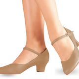 SO DANCA CH50 WOMEN CELINE 1.5" HEEL LEATHER SOLE CHARACTER SHOE