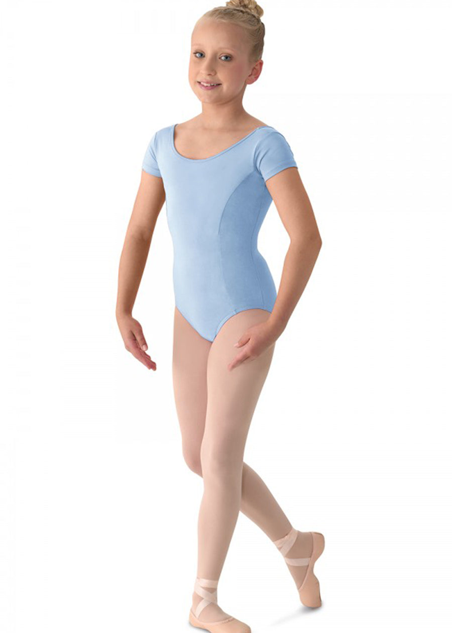 M515C GIRLS CAP SLEEVE LEOTARD-MIRELLA