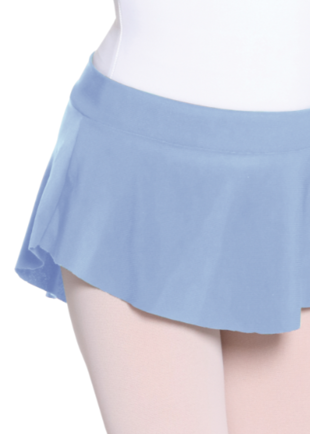 EUROTARD-06121C GIRLS HIGH LOW PULL ON MINI BALLET SKIRT