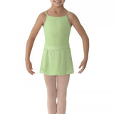MS12CH GIRLS GEORGETTE MOCK WRAP SKIRT-MIRELLA