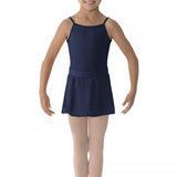MS12CH GIRLS GEORGETTE MOCK WRAP SKIRT-MIRELLA