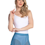 SO DANCA-RDE2498 WOMEN ELLE PULL-ON MESH SKIRT