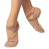SO DANCA-SD16 ADULT BLISS STRETCH CANVAS SPLIT SOLE BALLET SHOES
