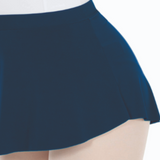 EUROTARD-06121 WOMEN HIGH LOW PULL ON MINI BALLET SKIRT