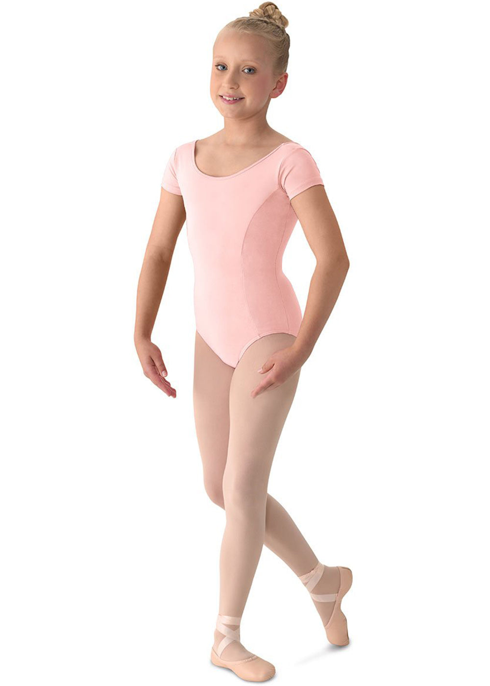 M515C GIRLS CAP SLEEVE LEOTARD-MIRELLA