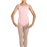 M368C GIRLS SCALLOP BACK TANK LEOTARD-MIRELLA