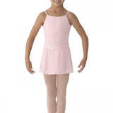 MS12CH GIRLS GEORGETTE MOCK WRAP SKIRT-MIRELLA
