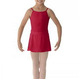 MS12CH GIRLS GEORGETTE MOCK WRAP SKIRT-MIRELLA