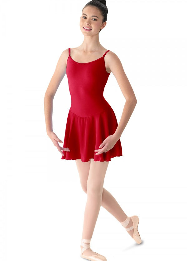 M201L2 GIRLS CAMISOLE DRESS W/SKIRT-MIRELLA