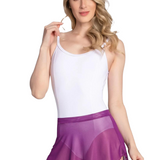 SO DANCA-RDE2498 WOMEN ELLE PULL-ON MESH SKIRT