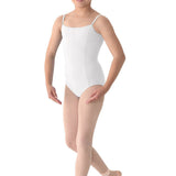 M207CD GIRLS PRINCESS SEAMED CAMISOLE LEOTARD-MIRELLA