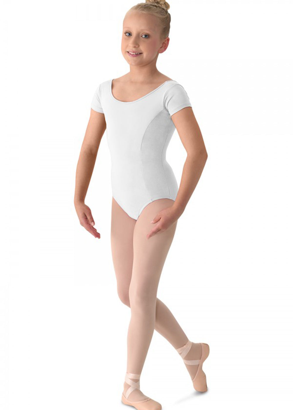 M515CD GIRLS CLASSIC CAP SLEEVE LEOTARD-MIRELLA